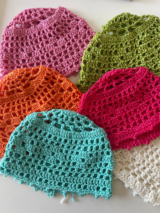 PDF Crochet Pattern | Portofino Mesh Hat