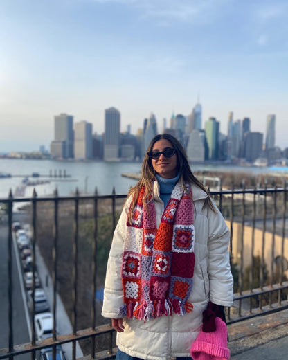 PDF Crochet Pattern | Cool Sunset Scarf