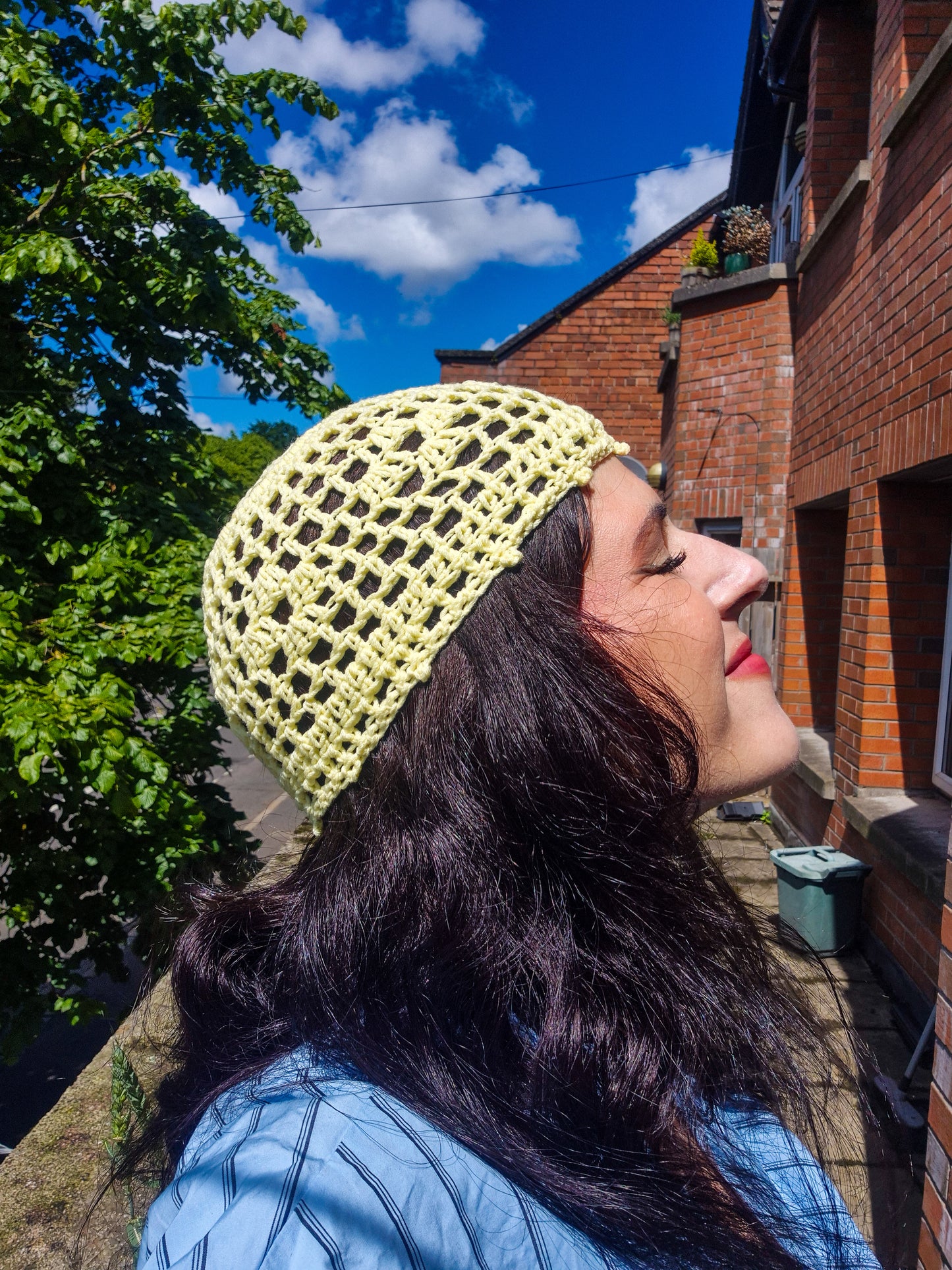 PDF Crochet Pattern | Portofino Mesh Hat