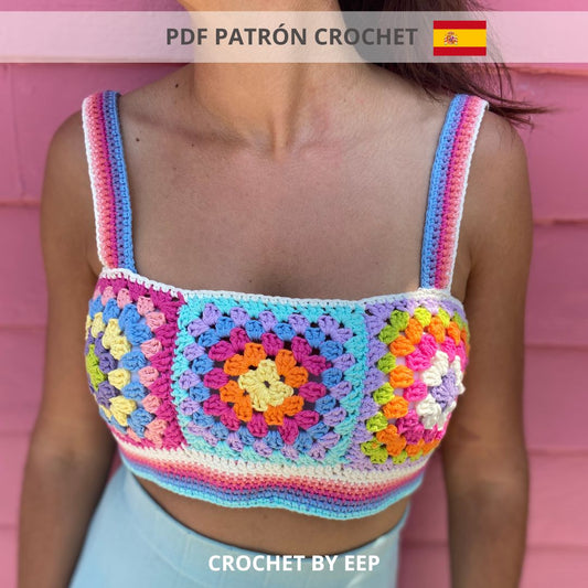 PDF Patrón Crochet | Abbot Kinney Top