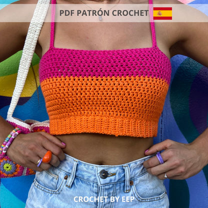 PDF Patrón Crochet | Summer Lily Top