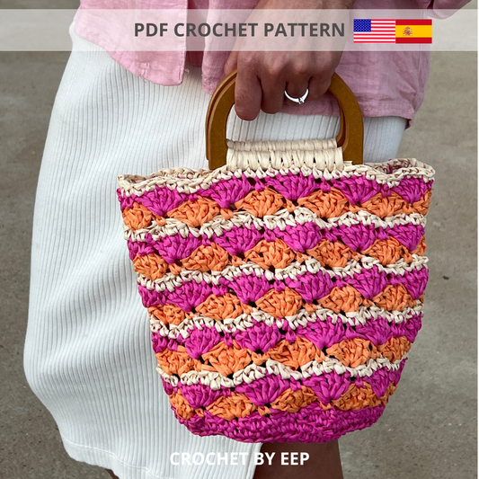 PDF Crochet Pattern | Day To Night Bag (Raffia Edition)