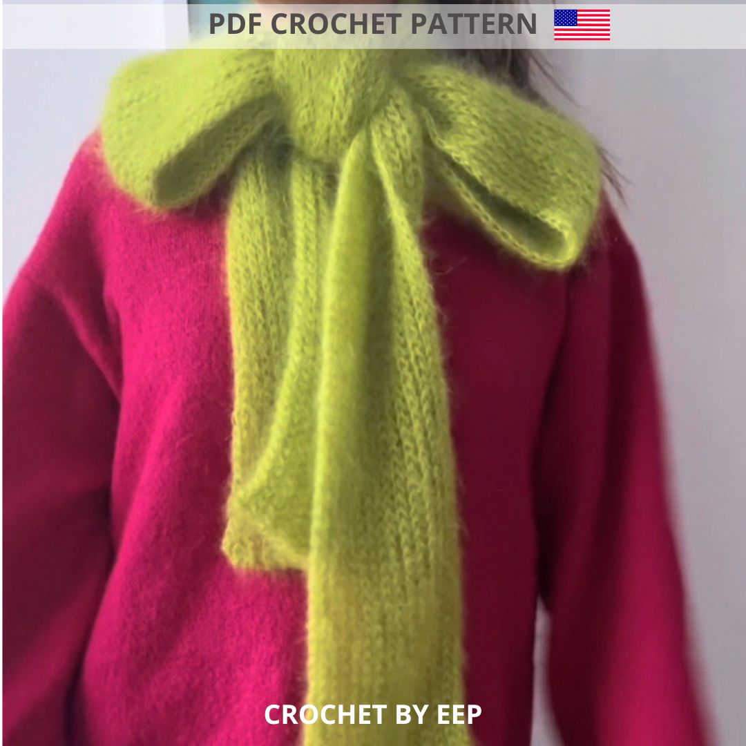 PDF Crochet Pattern | Gift Scarf