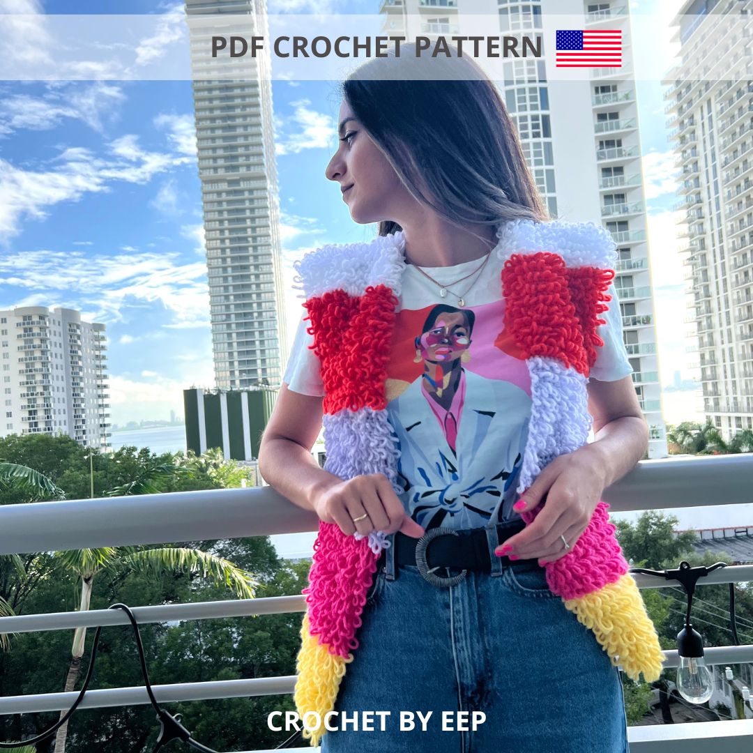 PDF Crochet Pattern | Funfetti Vest