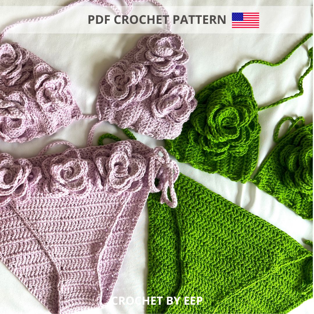 PDF Crochet Pattern | Formentera Bikini