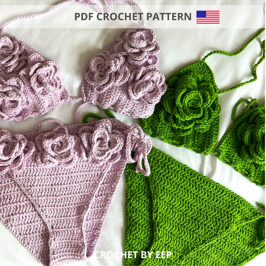 PDF Crochet Pattern | Formentera Bikini