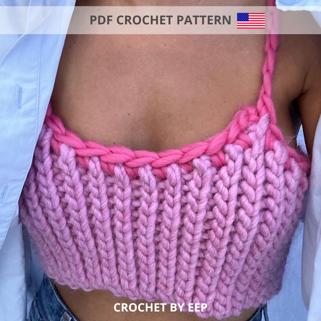 PDF Crochet Pattern | New Crush Top