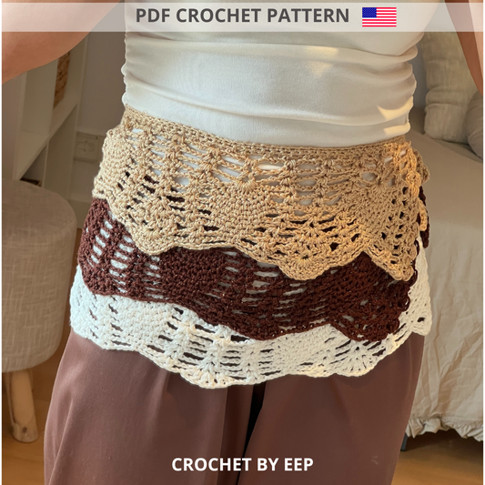 PDF Crochet Pattern | Venecia Belt