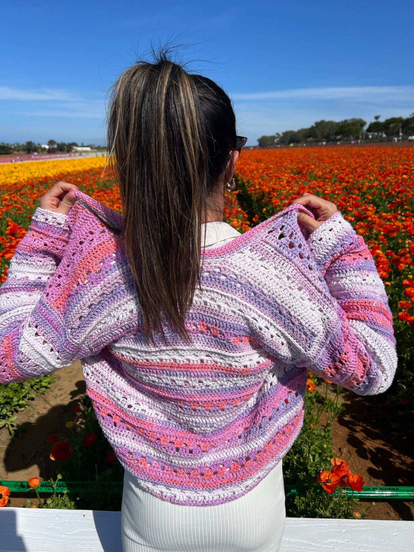 PDF Patrón Crochet | Bougainvillea Cardigan