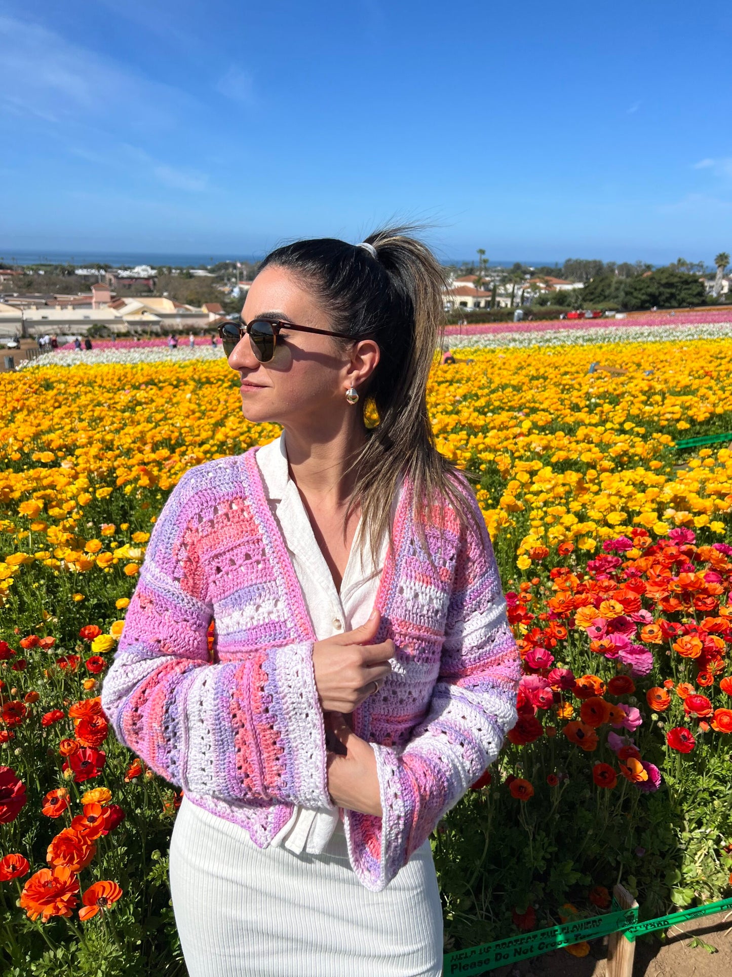 PDF Patrón Crochet | Bougainvillea Cardigan
