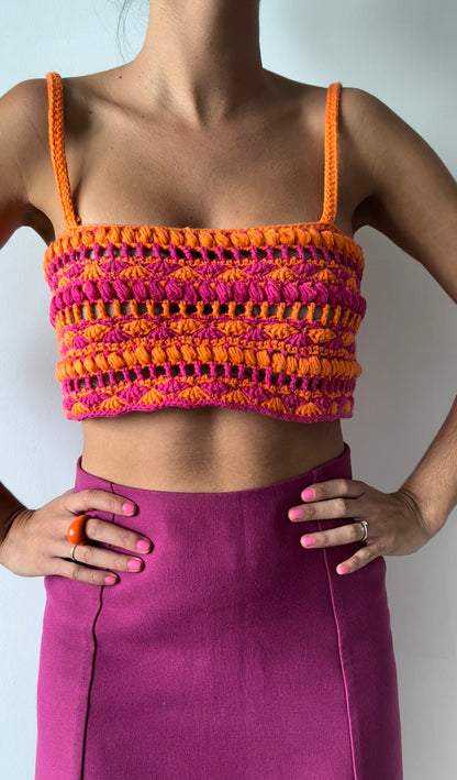 PDF Crochet Pattern | Life Is A Carnival Top