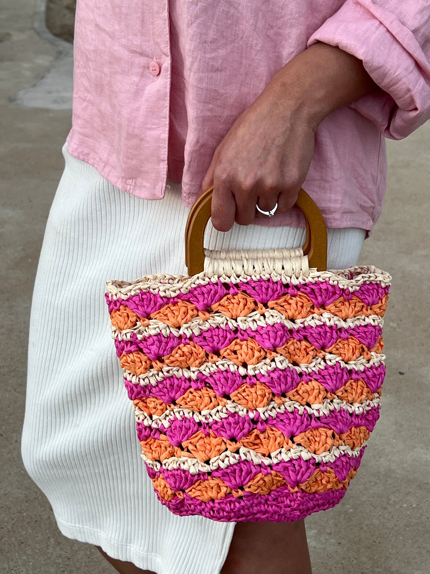 PDF Crochet Pattern | Day To Night Bag (Raffia Edition)