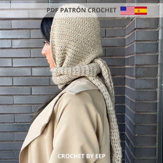 PDF Crochet Pattern | Balaclava Bandana Copenhagen