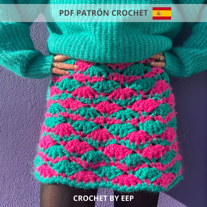 PDF Patrón Crochet | Merry Everything Falda