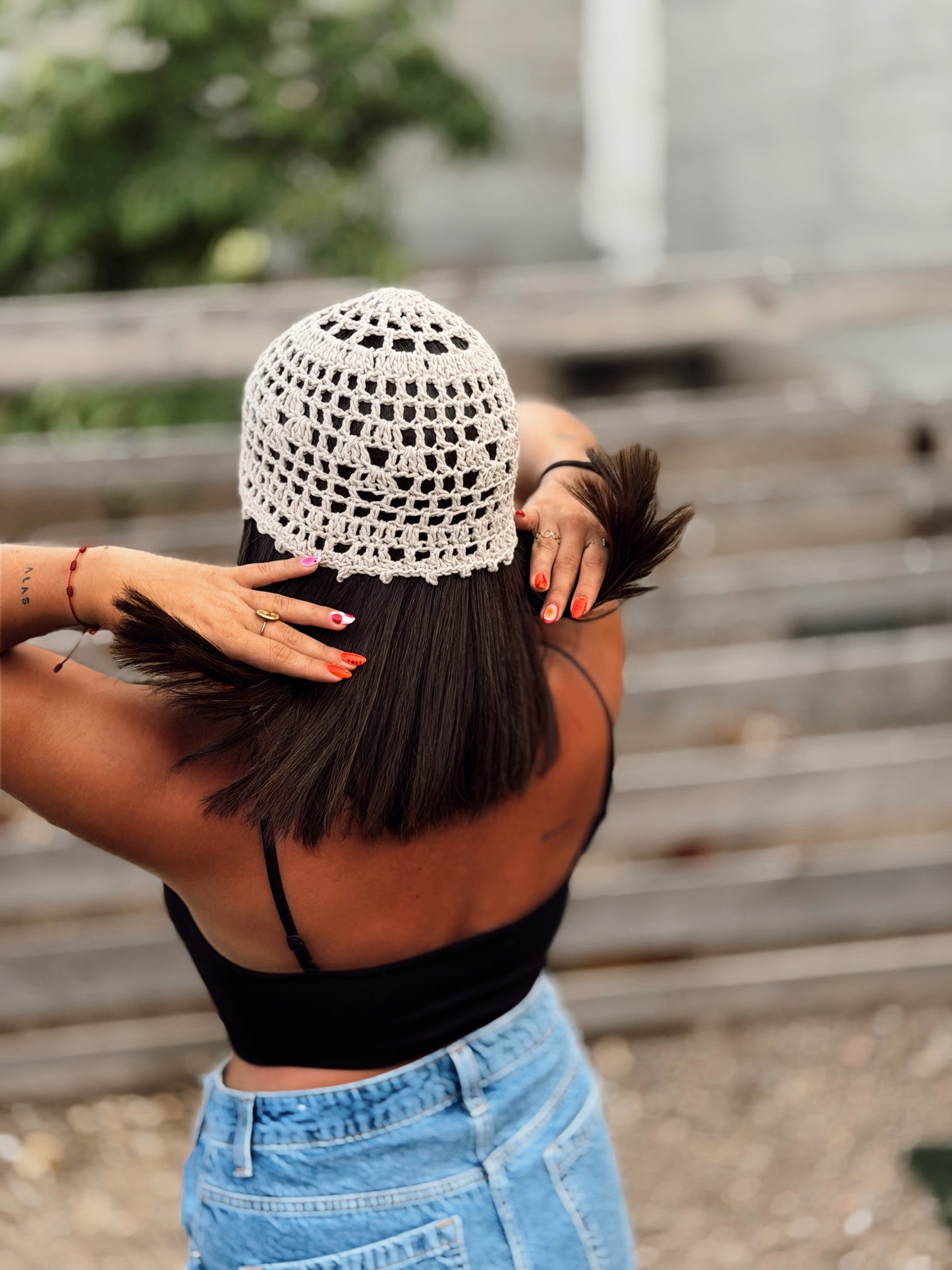 PDF Crochet Pattern | Portofino Mesh Hat