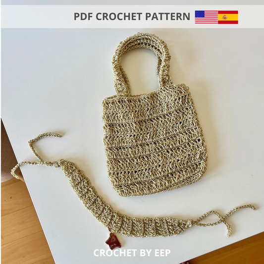 PDF Crochet Pattern | El Cabo Bag + Choker